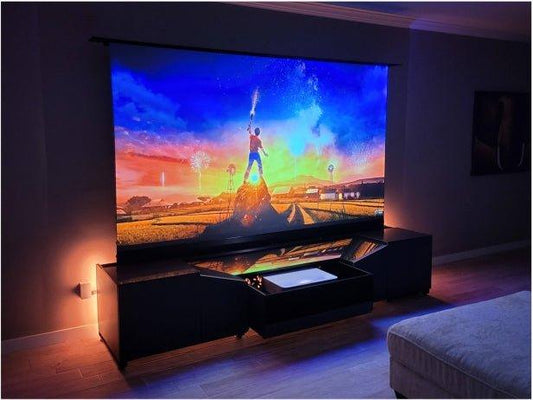 VIVIDSTORM Motorized Projector Cabinet/Automated Projector Sliding Module Set up! - VIVIDSTORM