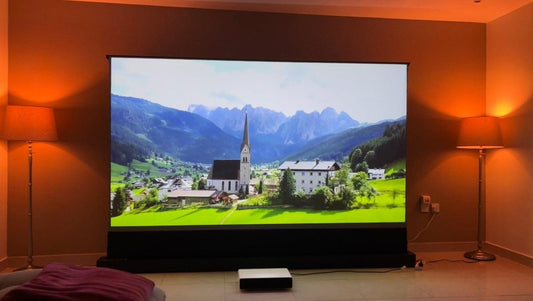 Why can the ALR screen only be centered and projected, and what will be the impact of side projection? - VIVIDSTORM