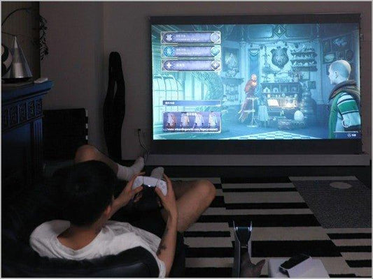 I HAVE 100 INCHES TO SHOW YOU! #retrogaming #videogame - VIVIDSTORM