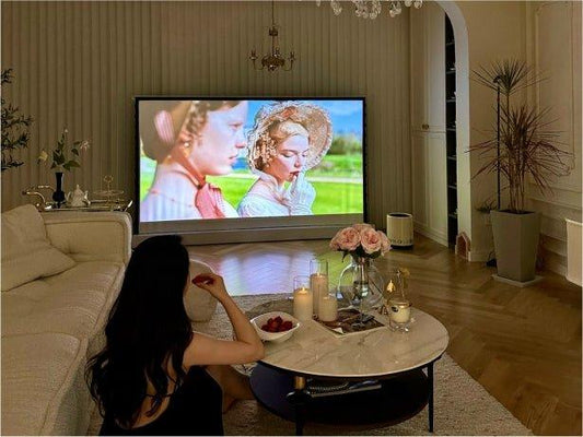 Daylight 4K Projector with ALR Screen is just like a TV #how #alrscreen #tv #hometheater #howto - VIVIDSTORM