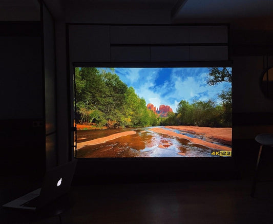 Large screen IMAX home theater - a popular choice for modern light luxury home decoration - VIVIDSTORM