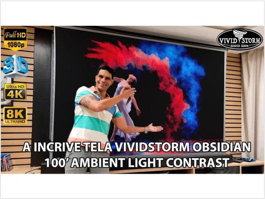 TELA VIVIDSTORM OBSIDIAN ALTO CONTRASTE AMBIENT LIGHT - VIVIDSTORM