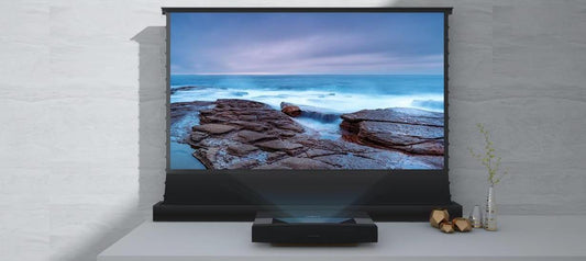 VIVIDSTORM PET Crystal Black White Lenticular Technology UST ALR Projector Screen - VIVIDSTORM