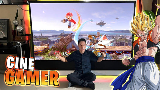 Convertí mi sala en UN CINE GAMER! ¡VIVIDSTORM 100 PULGADAS! - VIVIDSTORM