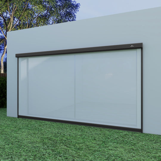 VIVIDSTORM DuraPlus Weatherproof Motorized Outdoor Projector Screen