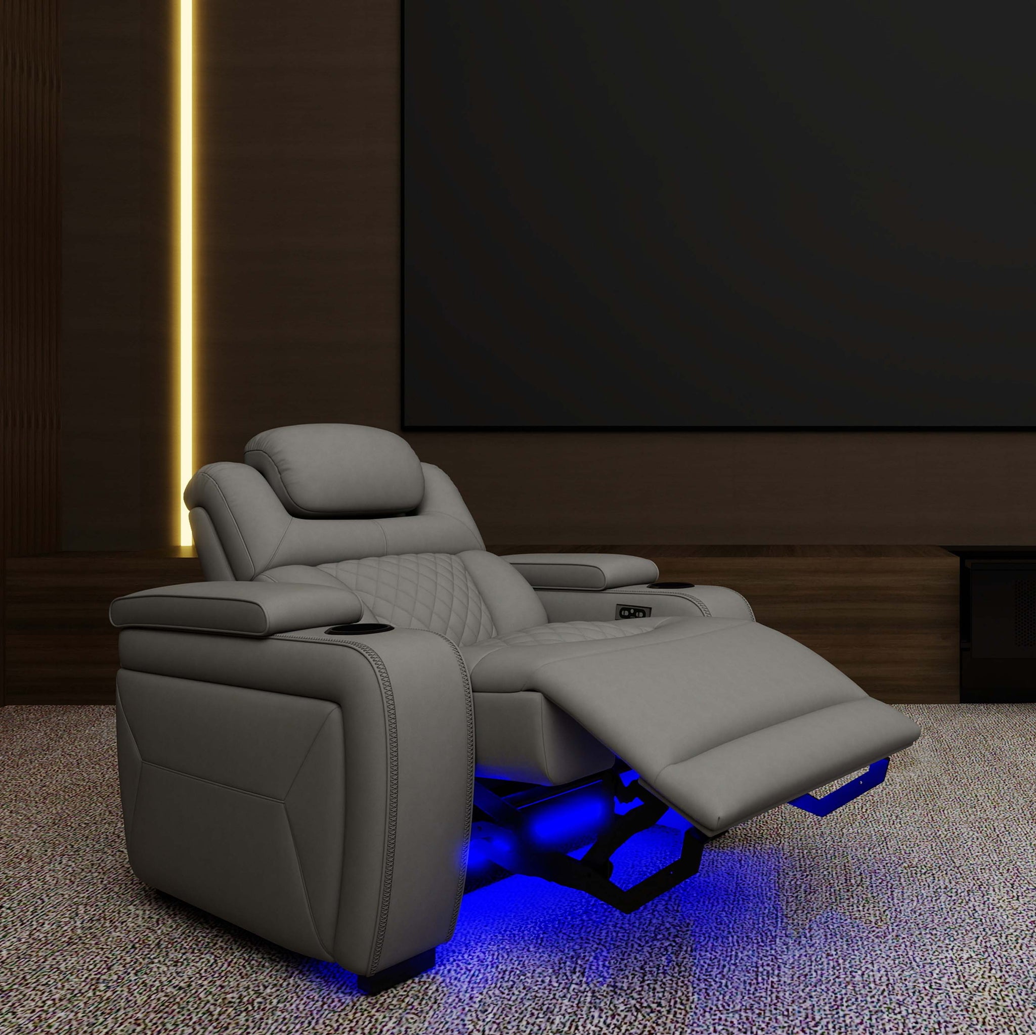 VIVIDSTORM Divino Luxury Home Theater Lounge Recliner