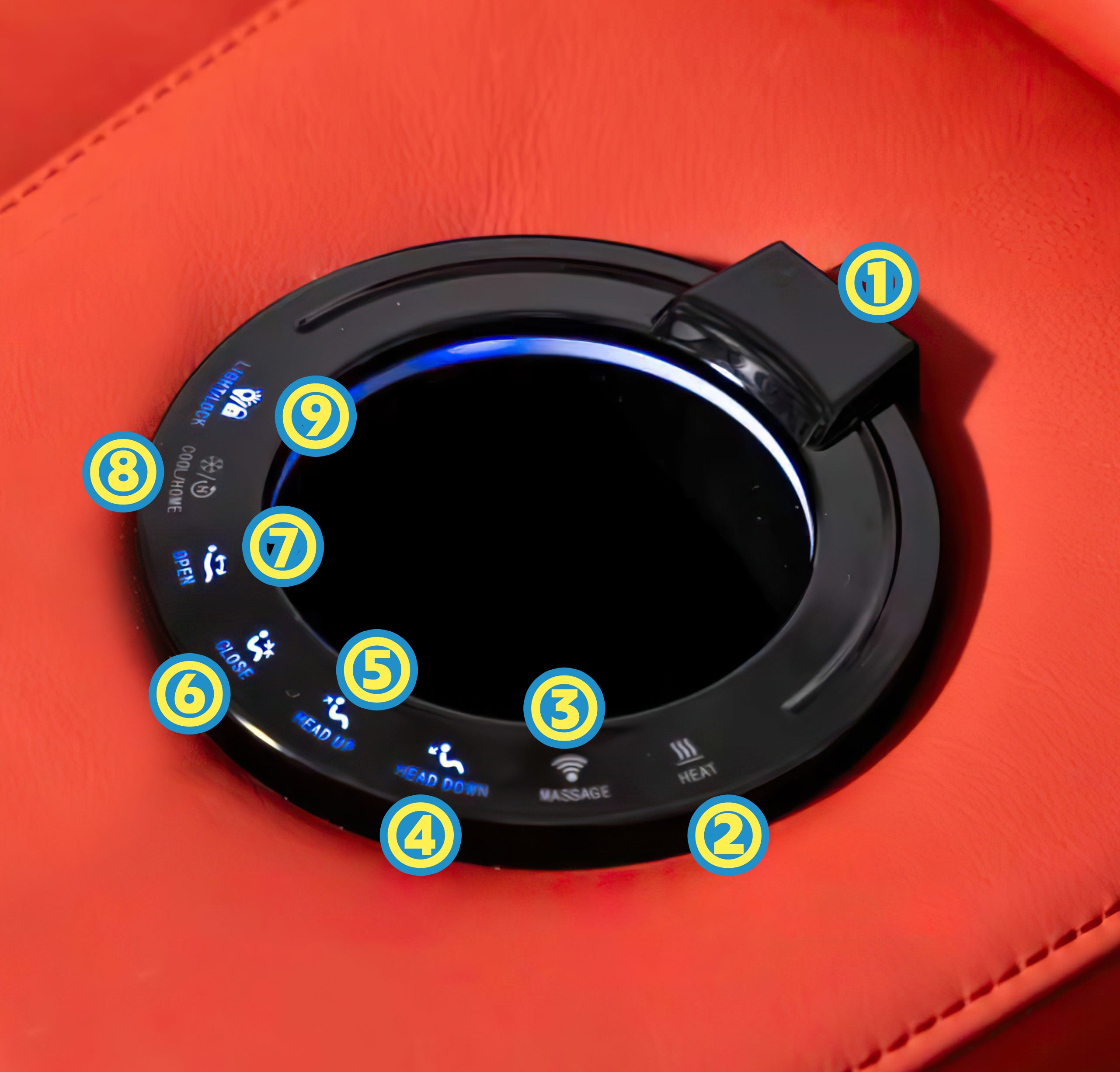 VIVIDSTORM Divino Luxury Home Theater Lounge Recliner