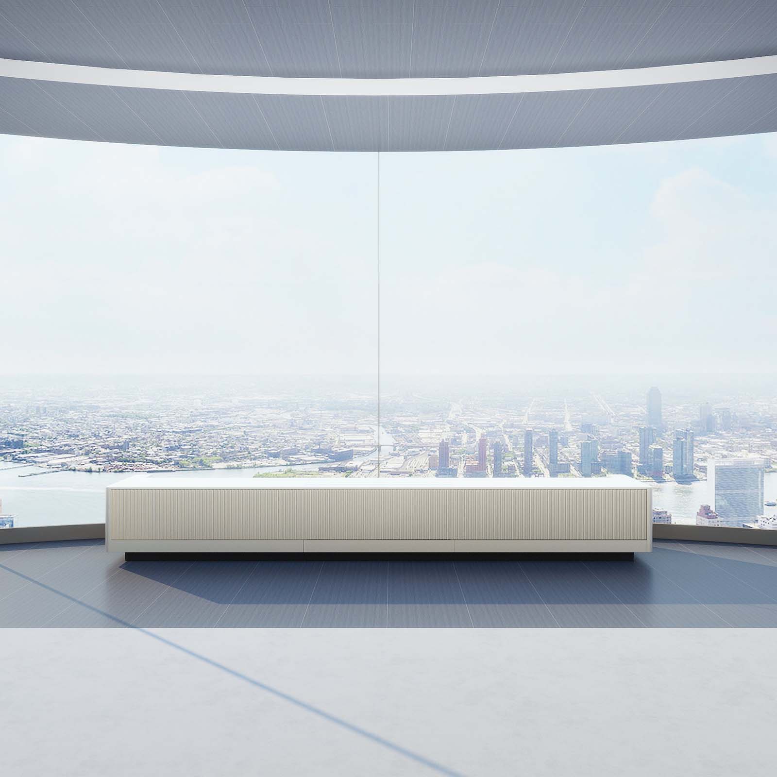 Meuble TV laser motorisé VIVIDSTORM Genève