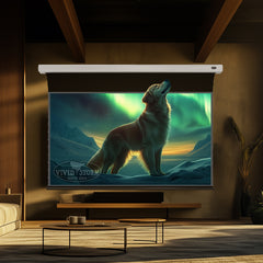 VIVIDSTORM 150" Lite Hyper Slimline Motorized Tension Lenticular ALR Projector Screen