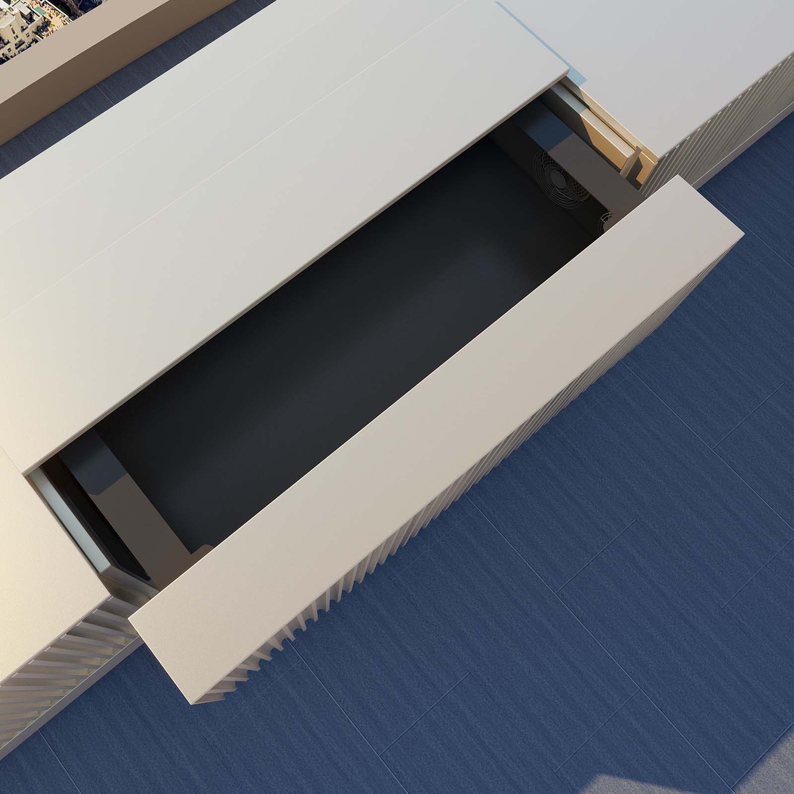 Meuble TV laser motorisé VIVIDSTORM Genève