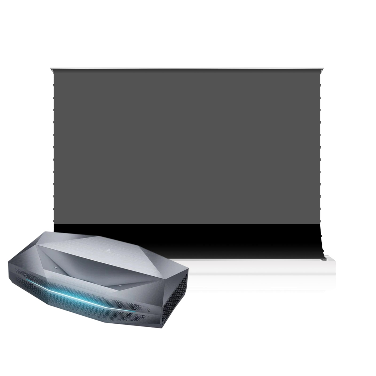 BUNDLE Awol Vision Aetherion PRO / MAX UST Projector & VIVIDSTORM S PRO Motorized Tension Floor Rising UST ALR Projector Screen