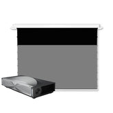 BUNDLE Hisense PX4 PRO UST Projector & VIVIDSTORM Lite Hyper PHANTOM Recessed In-Ceiling Motorized Tension Lenticular ALR Projector Screen