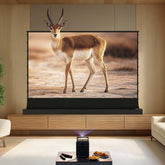 BUNDLE Anker Nebula X1 Projector & VIVIDSTORM S White Cinema Motorized Tension Floor Rising Projector screen Pre-Order