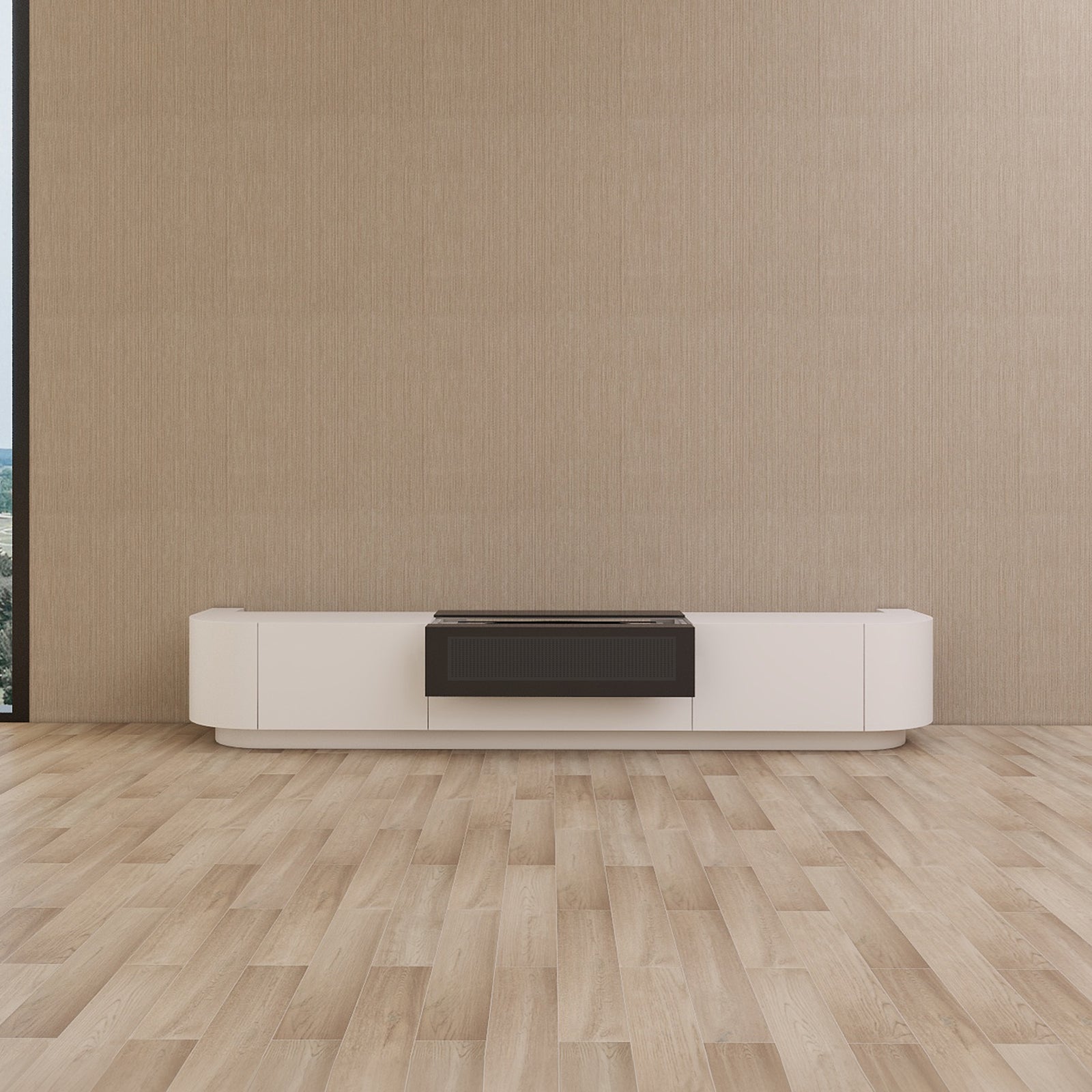 In Stock - VIVIDSTORM Motorized Laser TV Cabinet Florence