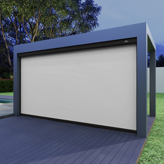 VIVIDSTORM DuraPlus Weatherproof Motorized Outdoor Projector Screen