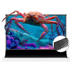 VIVIDSTORM Silux Pro Motorized Floor Rising Fresnel UST ALR Projector Screen Pre-order