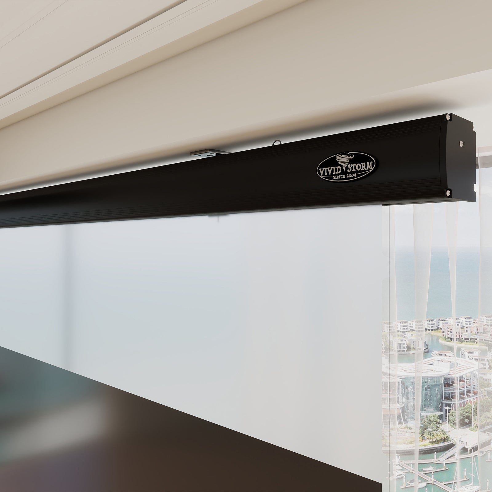 VIVIDSTORM PRO Slimline Motorized Tension UST ALR Projector screen
