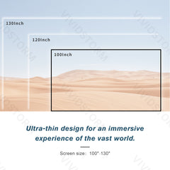 VIVIDSTORM CineVision Pro Fixed Frame UST ALR Projector Screen