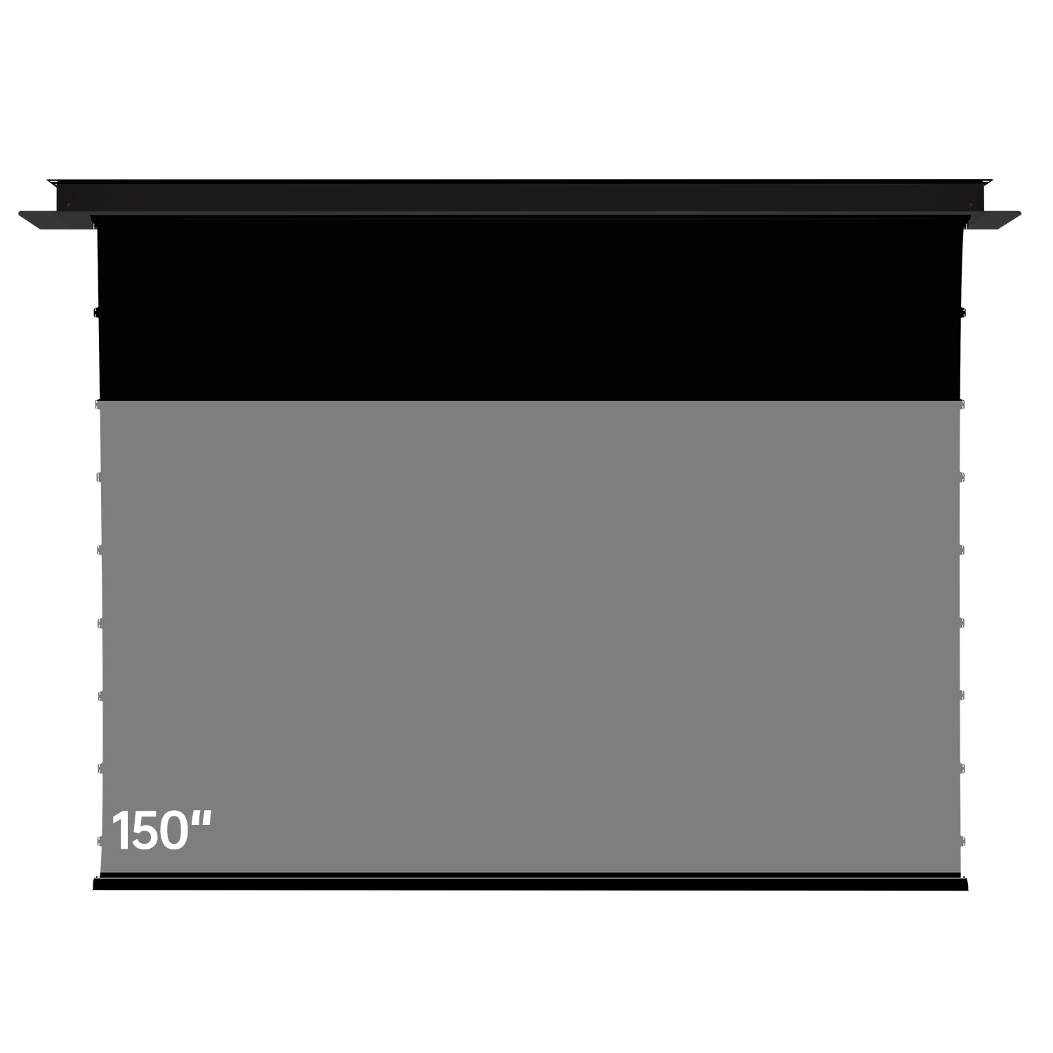 VIVIDSTORM Lite Hyper PHANTOM Recessed In-Ceiling Motorized Tension Lenticular ALR Projector Screen