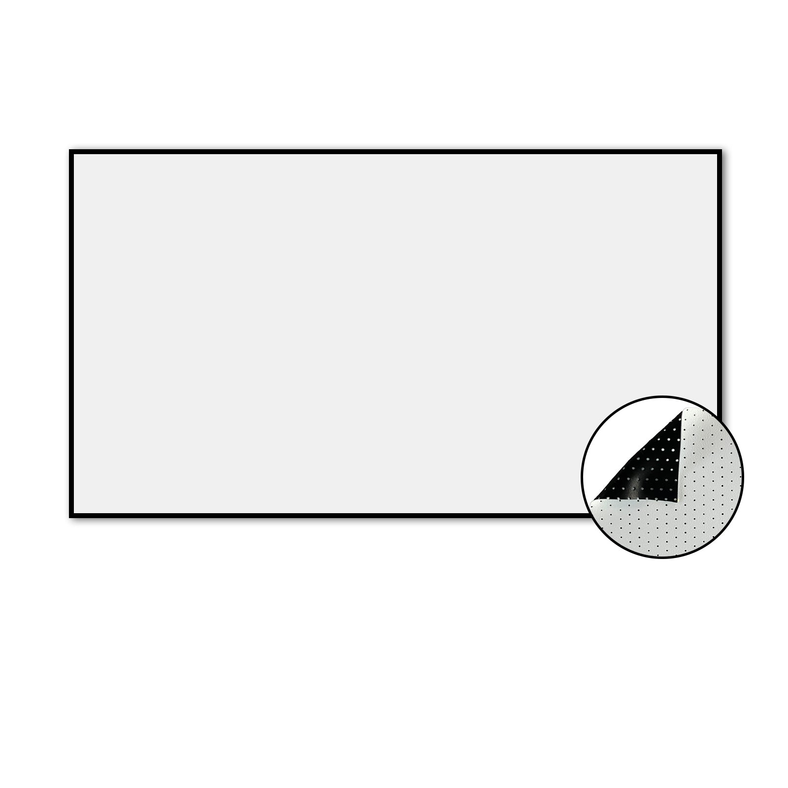 VIVIDSTORM White Cinema Fixed Frame Projector Screen