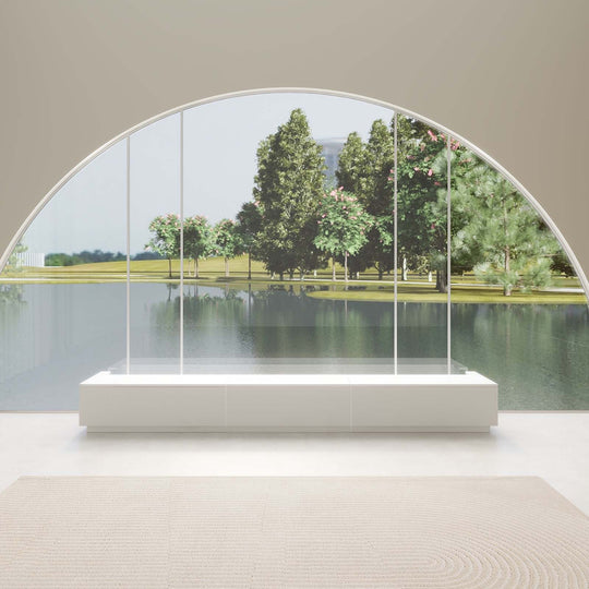 مجموعة VIVIDSTORM - جهاز عرض وشاشة وخزانة تلفزيون ليزر بمحرك جديد من VIVIDSTORM طراز Barcelona Mark III لعام ٢٠٢٥