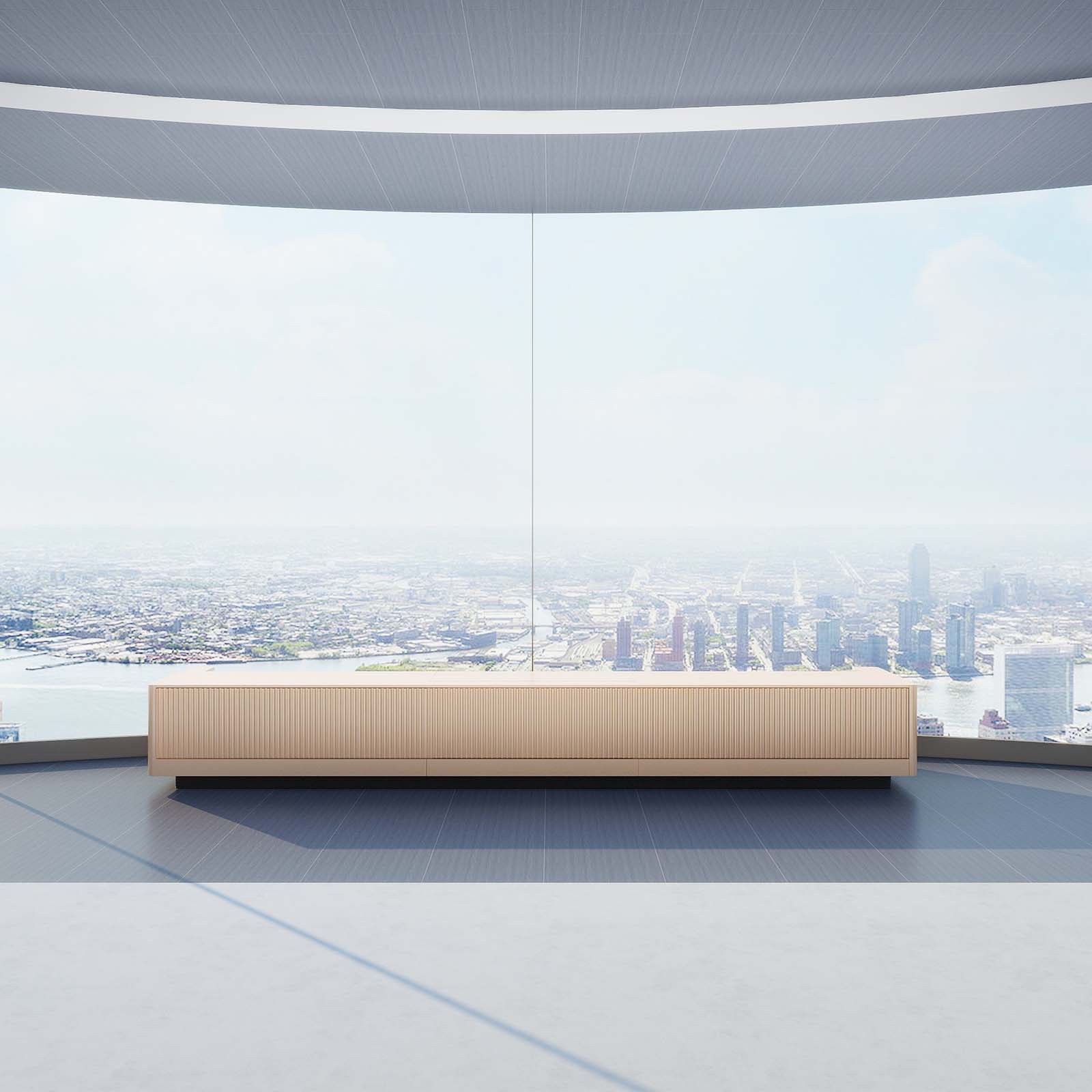 Meuble TV laser motorisé VIVIDSTORM Genève