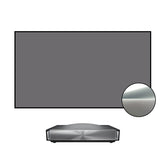 BUNDLE Hisense PX4 PRO UST Projector & VIVIDSTORM Lite Hyper Fixed Frame Lenticular ALR Projector Screen