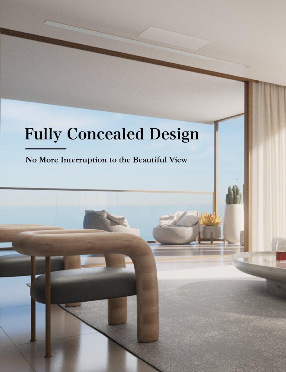 VIVIDSTORM Recessed In - Ceiling Motorized UST Projector Case - VIVIDSTORM