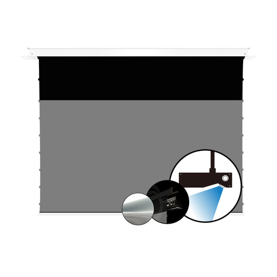 Écran de projection lenticulaire motorisé à tension ALR VIVIDSTORM Lite Hyper PHANTOM 150