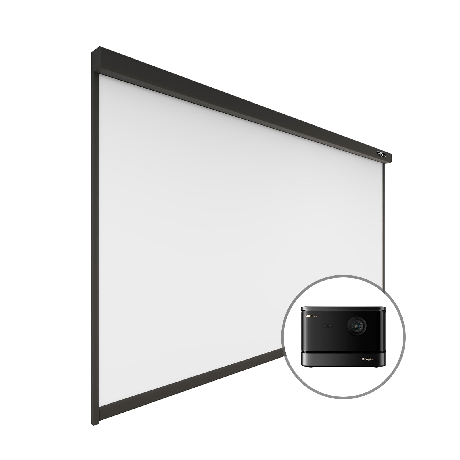Bundle Dangbei Mars Pro / Dangbei Atom Projector & VIVIDSTORM DuraPlus Weatherproof Motorized Outdoor Projector Screen