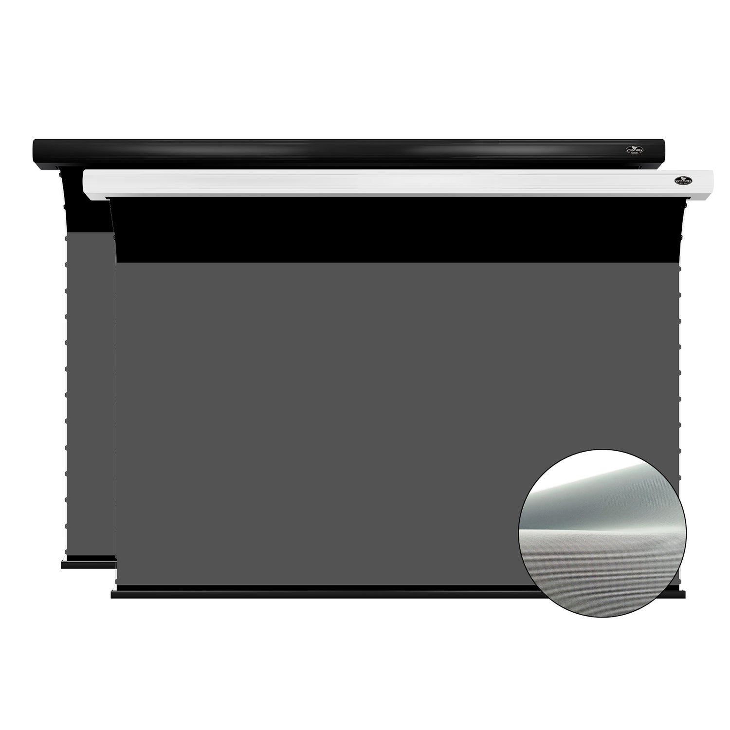 VIVIDSTORM Lite Hyper PHANTOM Recessed In-Ceiling Motorized Tension Lenticular ALR Projector Screen