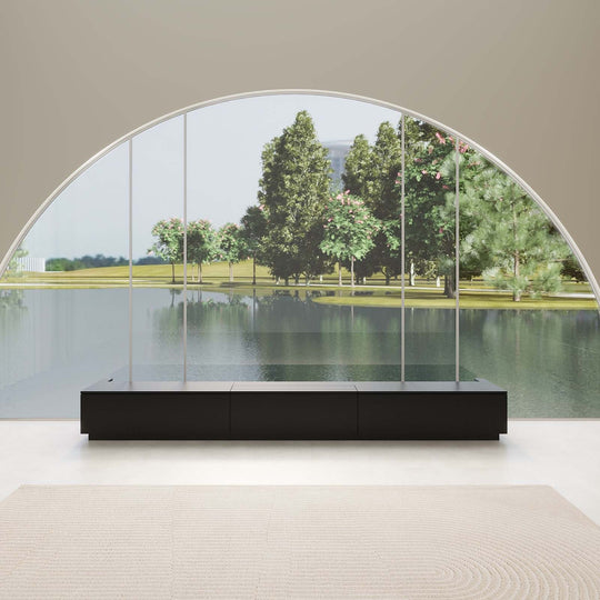 مجموعة VIVIDSTORM - جهاز عرض وشاشة وخزانة تلفزيون ليزر بمحرك جديد من VIVIDSTORM طراز Barcelona Mark III لعام ٢٠٢٥