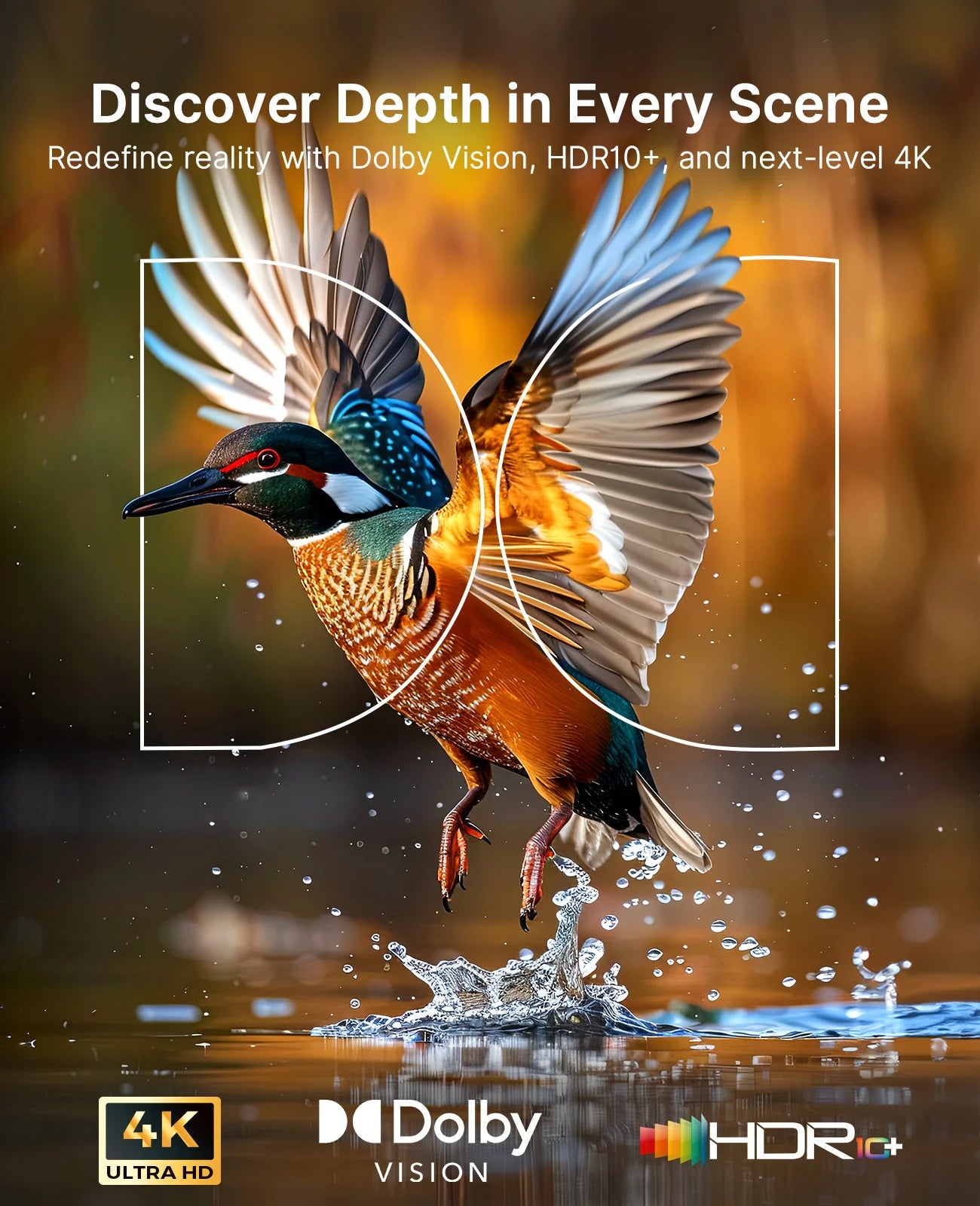 NexiGo Aurora Pro MKII UST Tri-Color Laser Projector