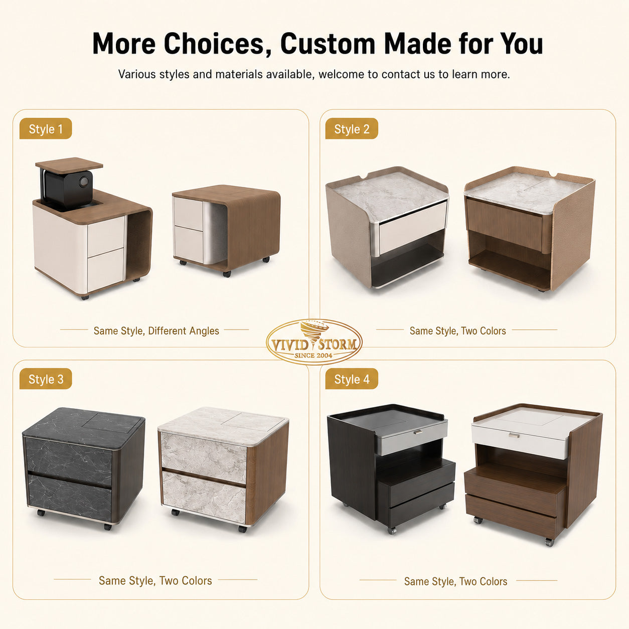 VIVIDSTORM Motorised Long Throw Projector Cabinet Astra