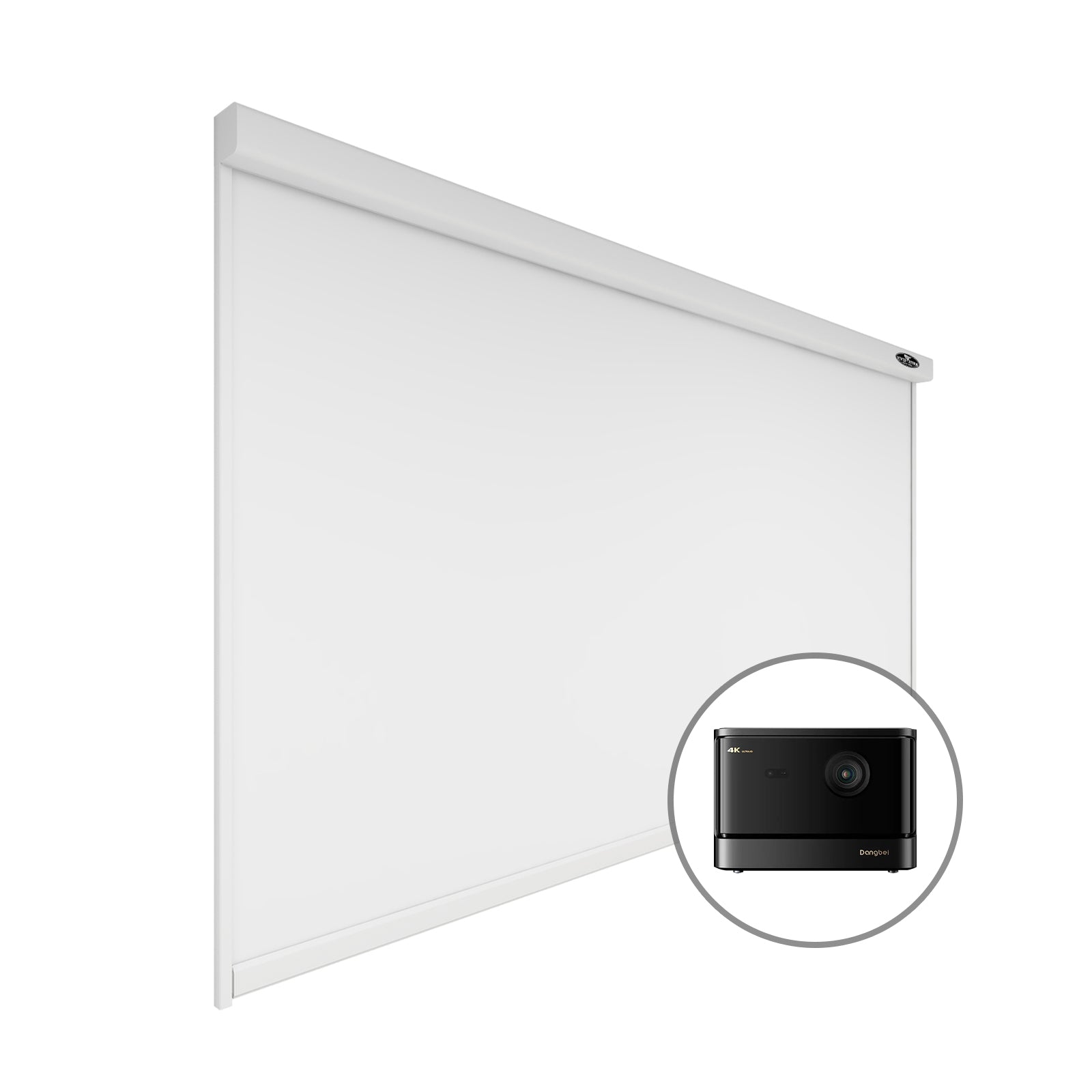 Bundle Dangbei Mars Pro / Dangbei Atom Projector & VIVIDSTORM DuraPlus Weatherproof Motorized Outdoor Projector Screen