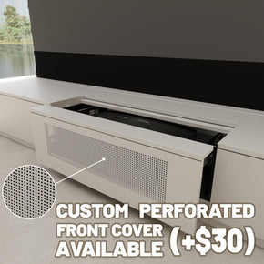 VIVIDSTORM Bundle-Projector&Screen&2025 New VIVIDSTORM Motorised Laser TV Cabinet Barcelona Mark III