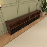 VIVIDSTORM Nexus Motorized Projector Screen Integrated Shelving Unit