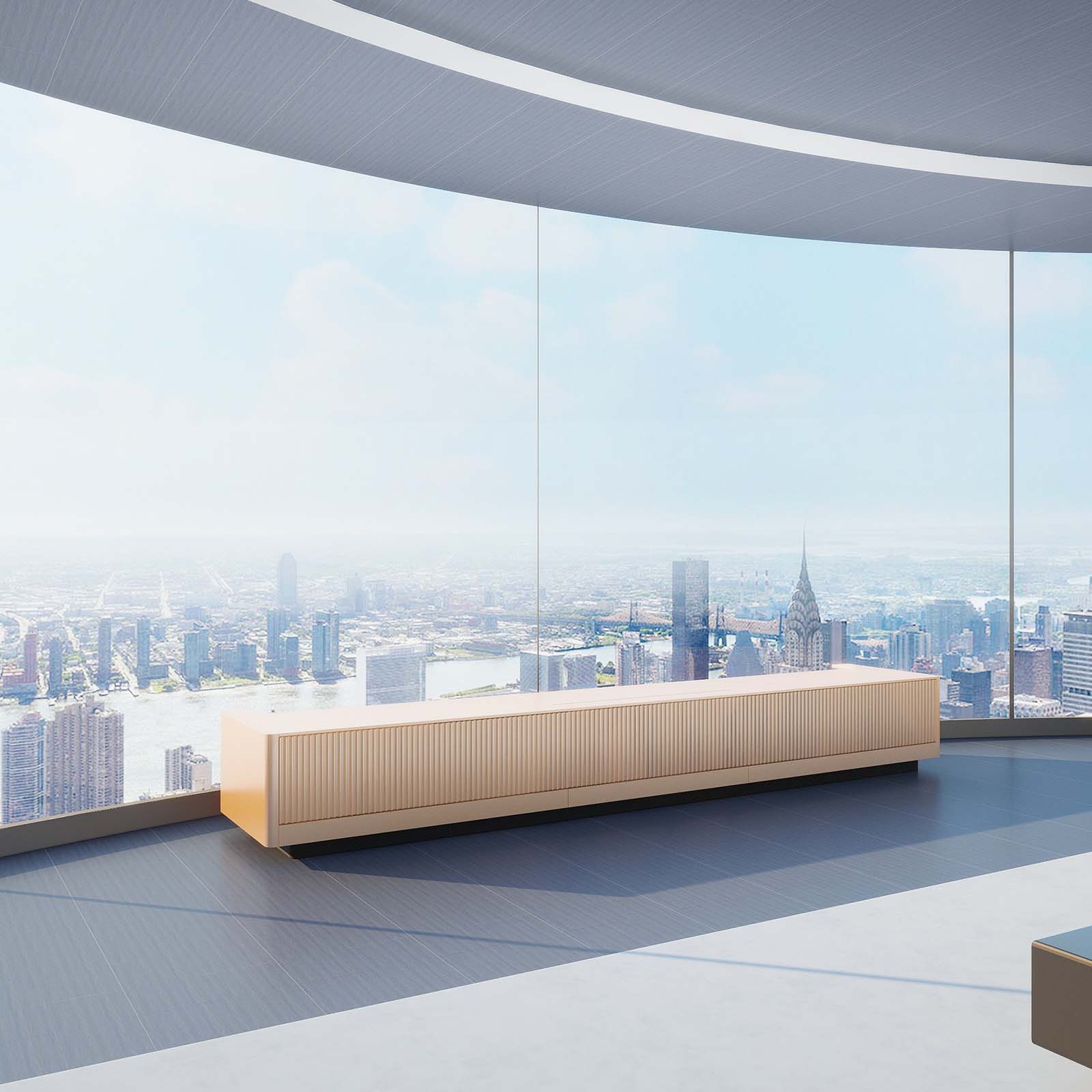 Meuble TV laser motorisé VIVIDSTORM Genève