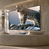 BUNDLE Awol Vision Aetherion Pro / Max RGB Laser UST Projector & VIVIDSTORM CineVision Pro Fixed Frame UST ALR Projector Screen