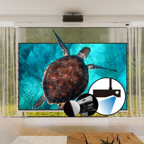 Écran de projection motorisé VIVIDSTORM PRO PA Slimline UST ALR