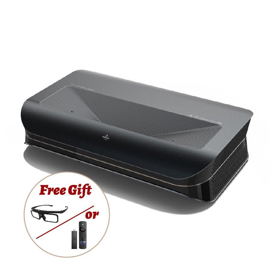 Projecteur laser AWOL VISION LTV-3500 Pro 4K à triple focale ultra courte - 3 000 lumens ISO