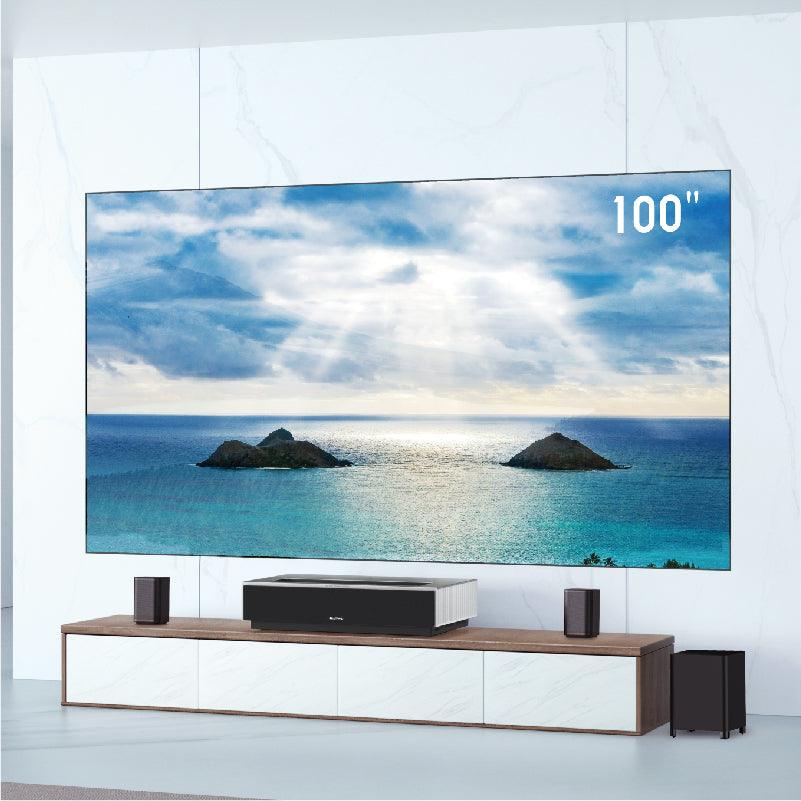 Fengmi/Formovie 4K Max Ultra Short Throw Laser Projector-4500 ANSI Lumens - VIVIDSTORM