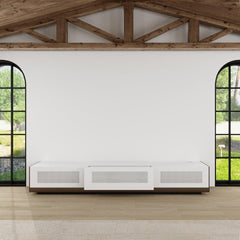 VIVIDSTORM Motorised Laser TV Cabinet New York-Matched For LG CineBeam HU series - VIVIDSTORM