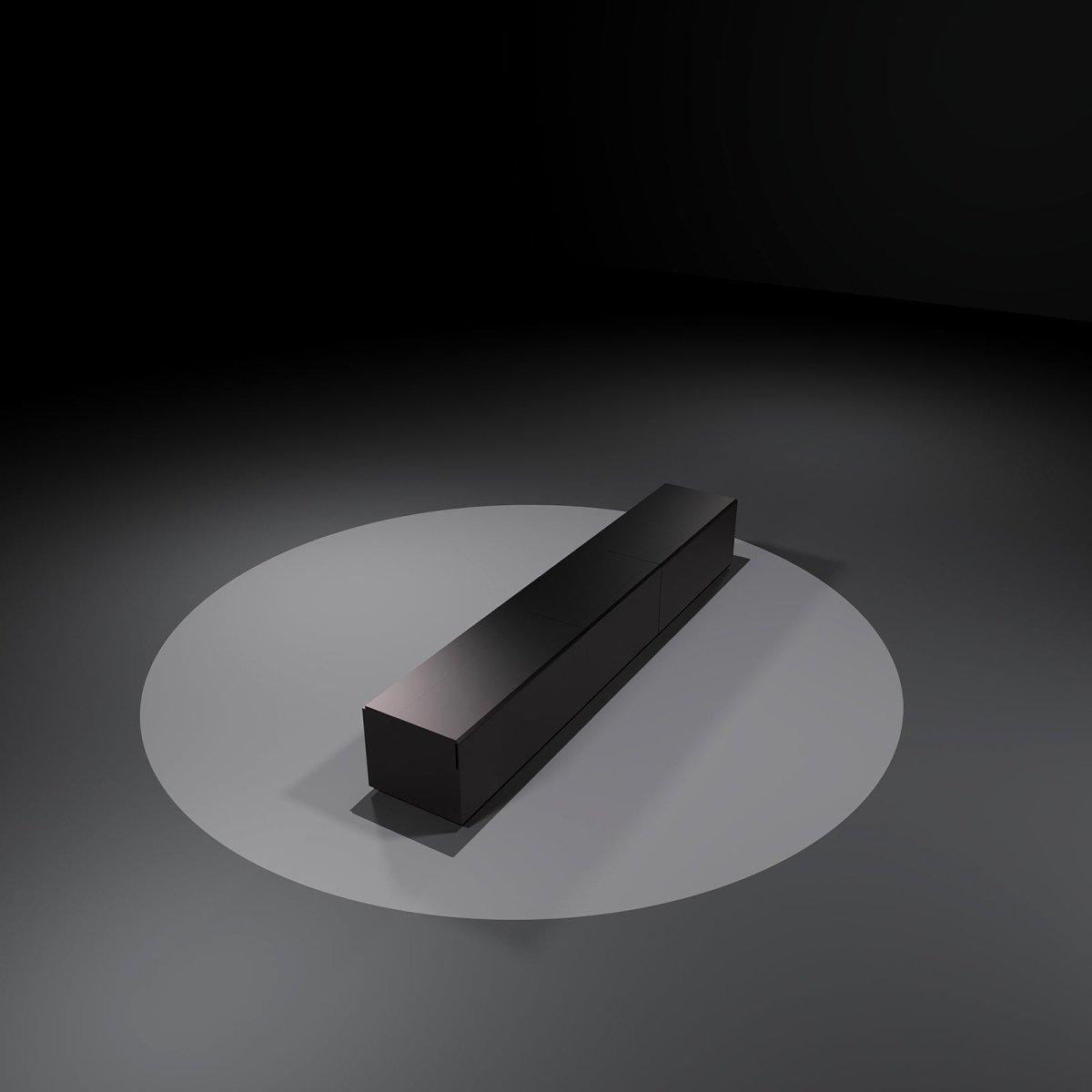 Newest VIVIDSTORM Fully Concealed Motorized 120inch Laser TV Cabinet PARIS - VIVIDSTORM