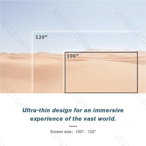 VIVIDSTORM CineVision Pro Fixed Frame UST ALR Projector Screen - VIVIDSTORM