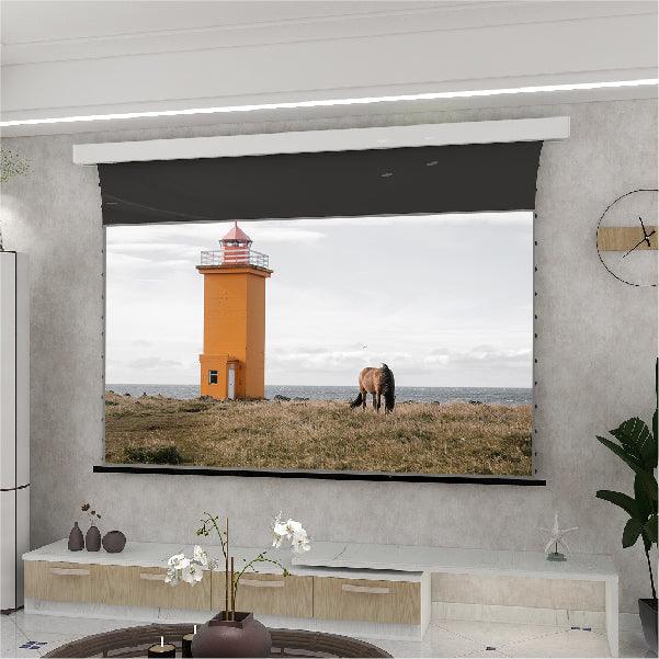 VIVIDSTORM PRO P Slimline Motorized Tension UST ALR Projector screen - VIVIDSTORM