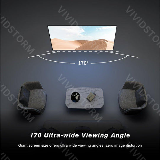 VIVIDSTORM CineVision Pro Fixed Frame UST ALR Projector Screen - VIVIDSTORM