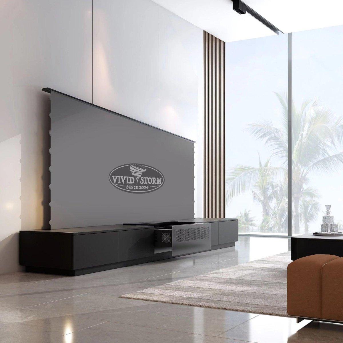 VIVIDSTORM Motorised Laser TV Cabinet Monte Carlo - VIVIDSTORM