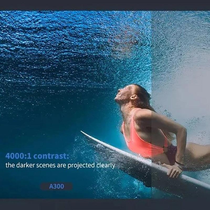 Wemax A300 4K HD Ultra Short Throw Laser Projector - VIVIDSTORM