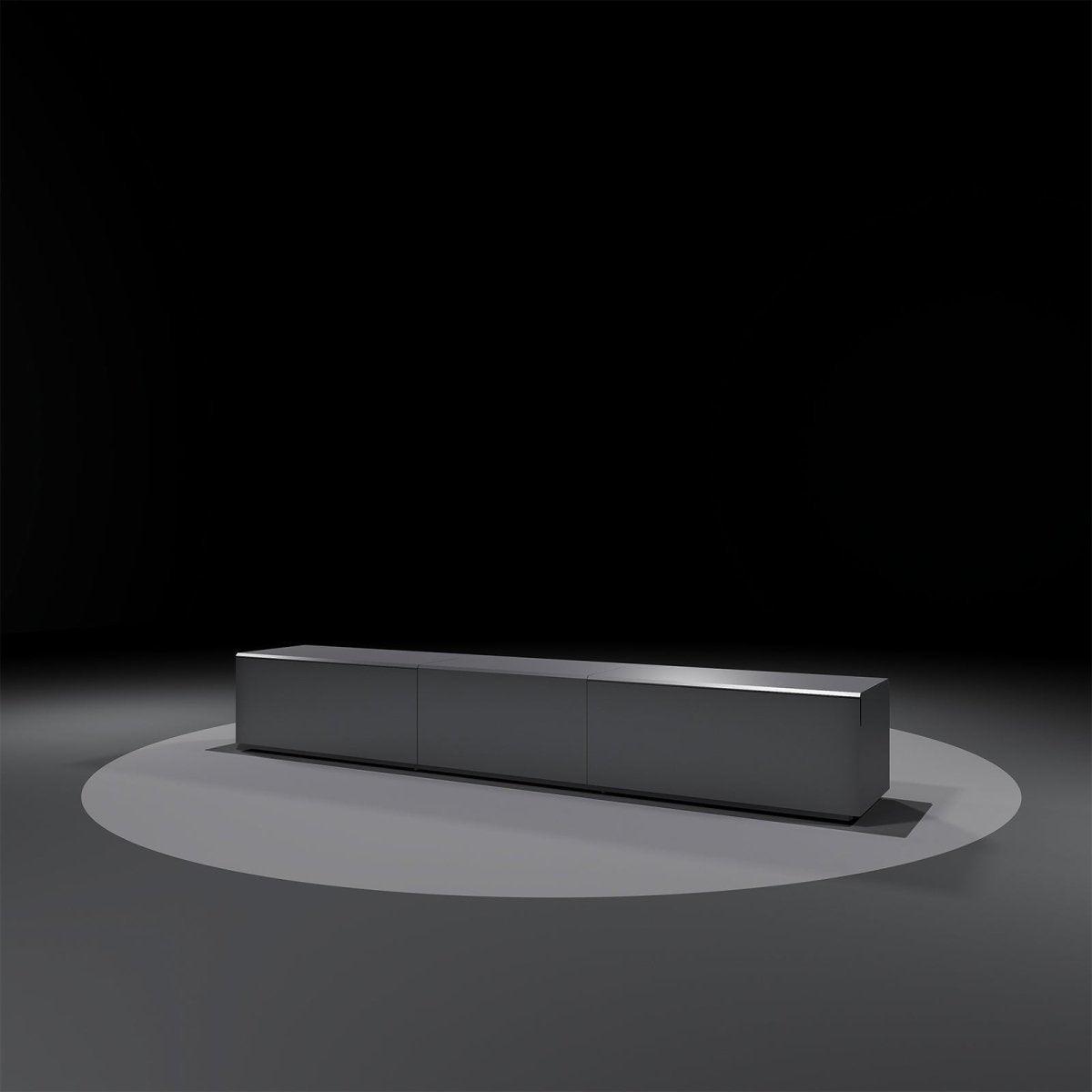 Newest VIVIDSTORM Fully Concealed Motorized 120inch Laser TV Cabinet PARIS - VIVIDSTORM